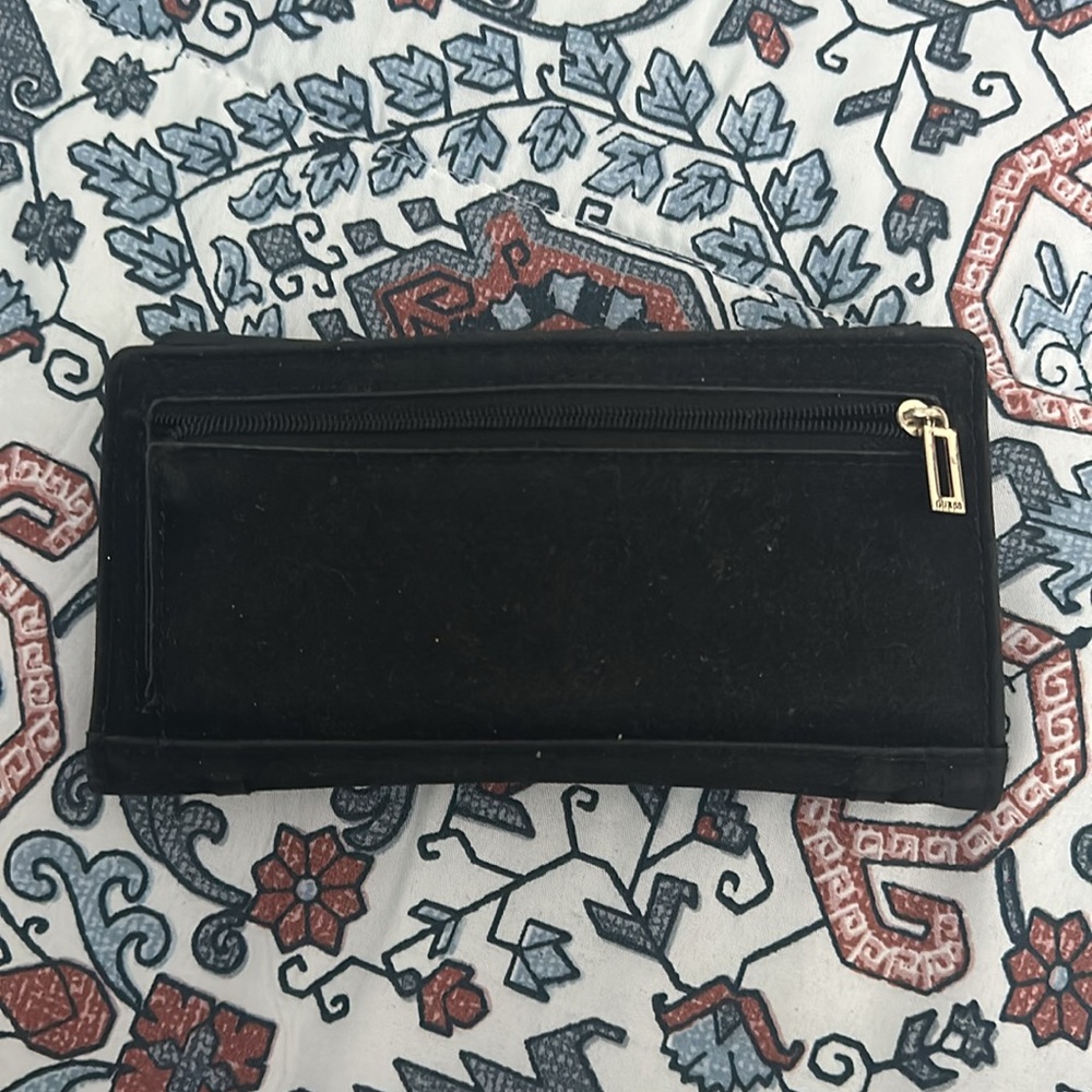 Guess Black Suede Wallet - Picture 5 of 5